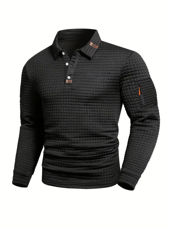 Aaron | Polo Shirt con Tasca per Maniche