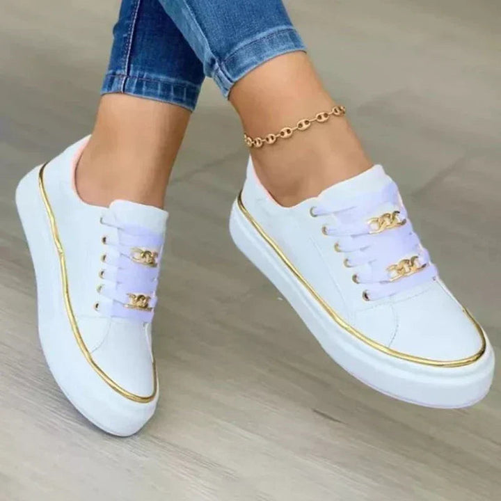 Martina | Sportliche orthopädische Sneaker mit Schnürsenkeln