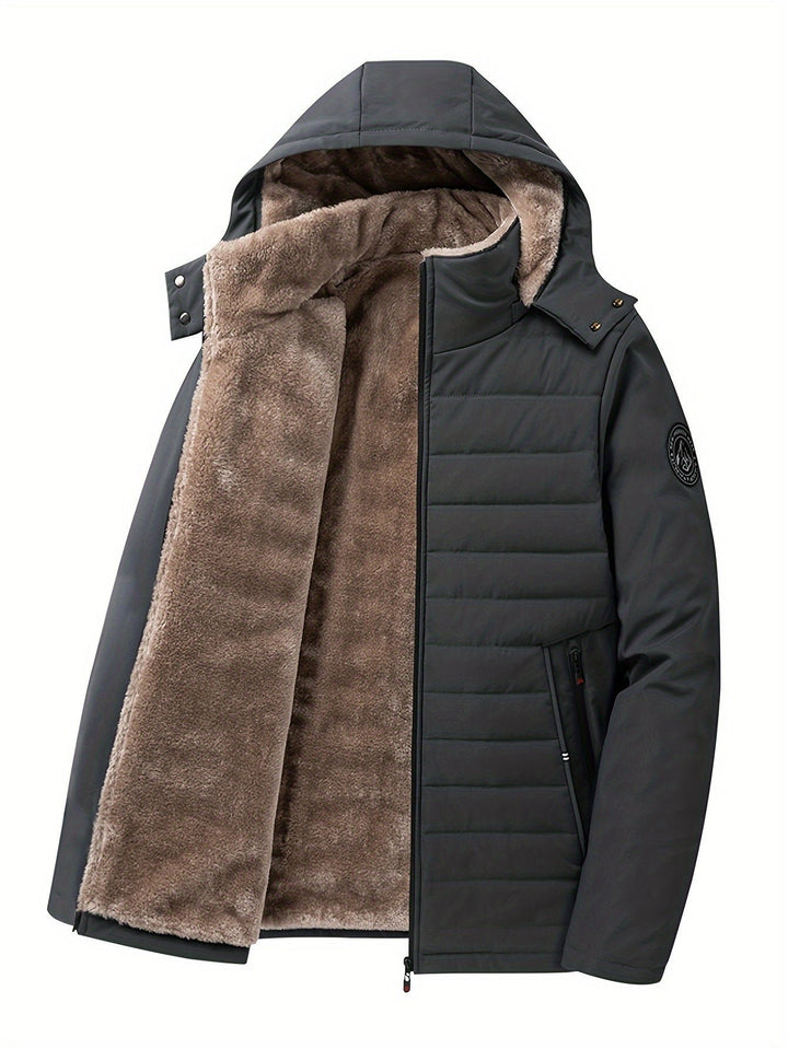 Rhys | Cappotto Invernale Imbottito con Cappuccio