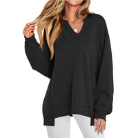 Valentina | Comoda tunica top oversize con scollo a V