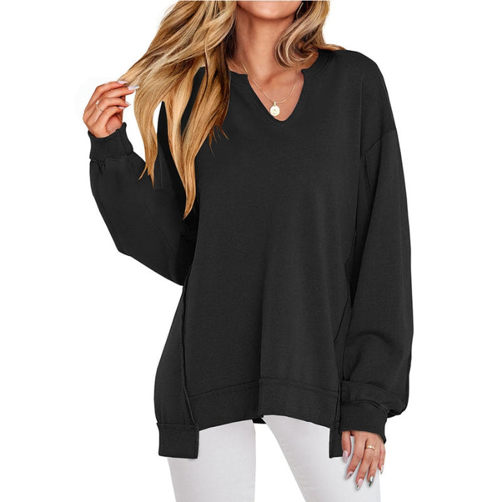 Valentina | Comoda tunica top oversize con scollo a V