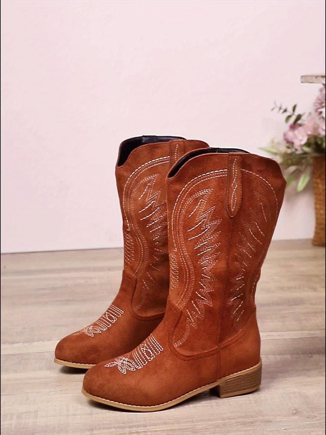 Valentina | Women's Western cowboy boots with a wide shaft