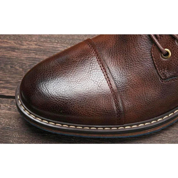 Niklas | Elegante und bequeme Herrenstiefel aus echtem Leder