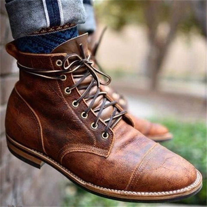 Matteo | Durable and Stylish Men's Boots with Reinforced Toe
