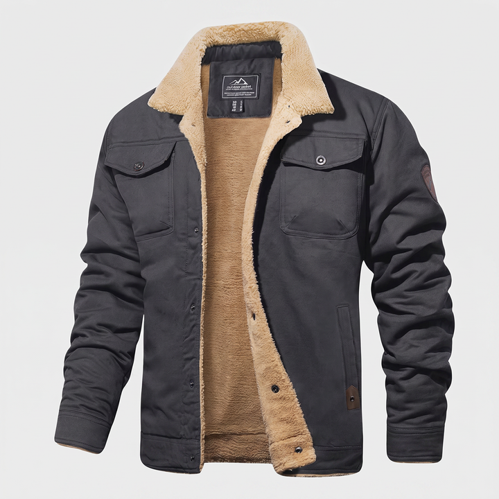 Casey | Bomber Jacket in Pile per Uomini