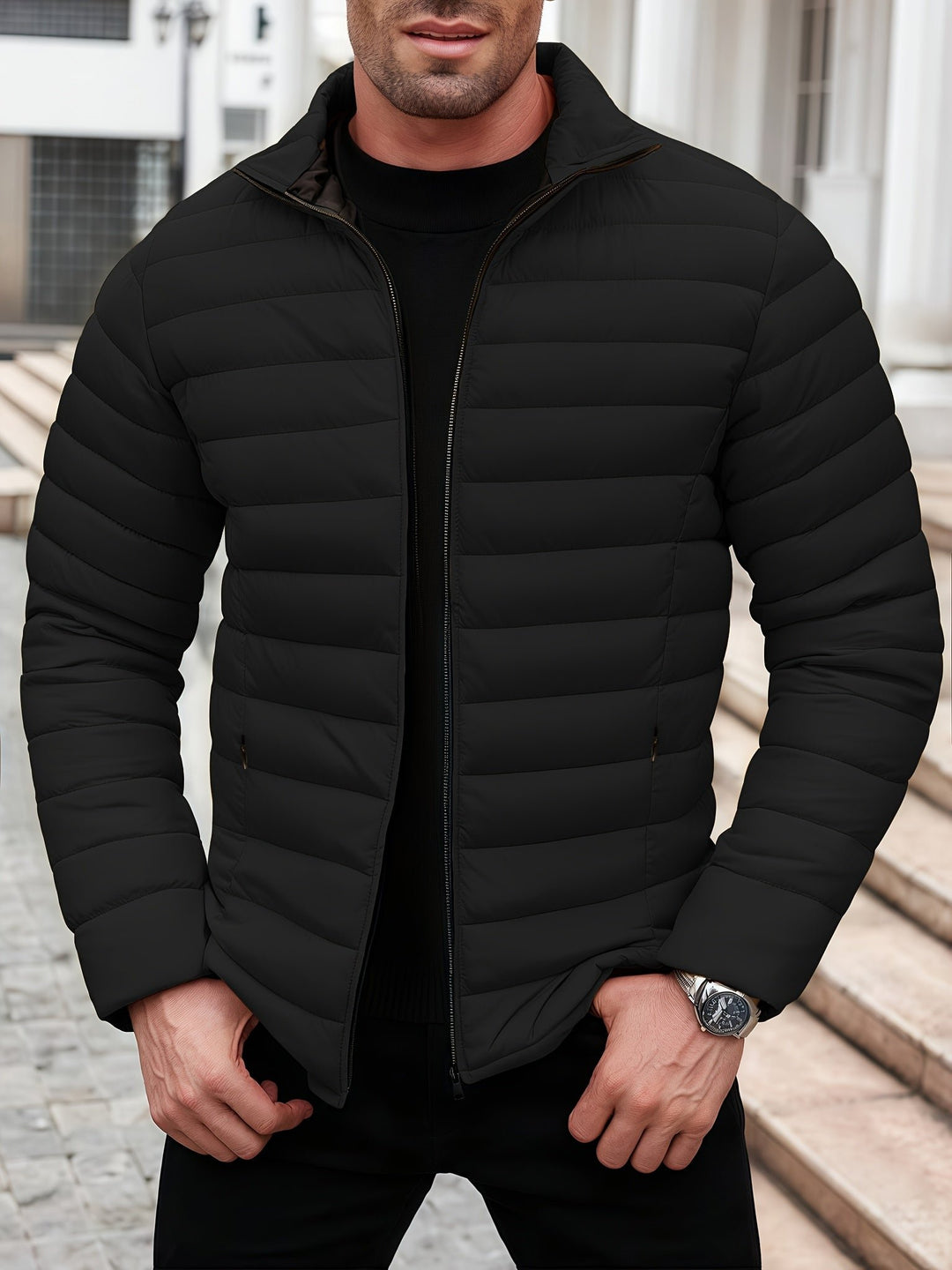 Hugo | Giacca Leggera Imbottita – Comfort per Ogni Occasione
