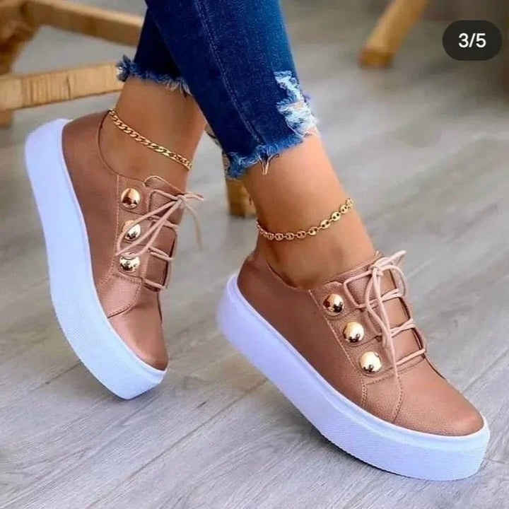Bella | Orthopädische Plateau-Sneaker mit erhöhter Sohle