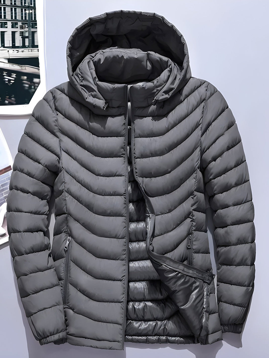 Owen | Giacca Puffer Trapuntata con Cappuccio