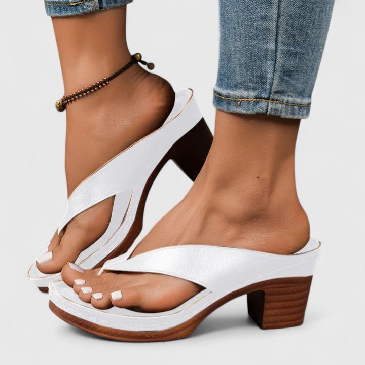 Adrienne | Sandali Eleganti con Tacco a Blocco