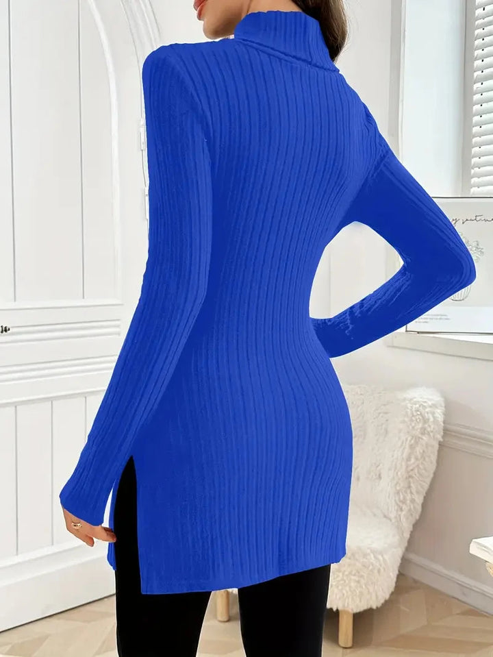 Sarah | Turtleneck Sweater – Elegant Slim Fit Style for Women