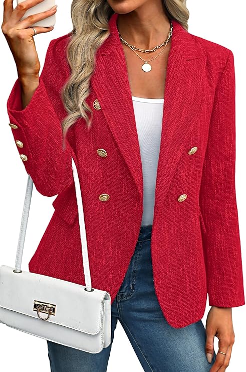 Julia | Blazer Doppiopetto Elegante e Senza Tempo