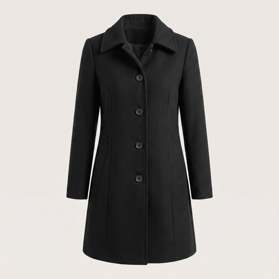 Aveline | Classic Trench Coat – Elegante Fit e Flare