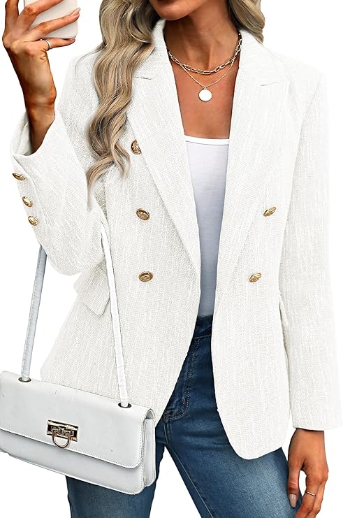 Julia | Blazer Doppiopetto Elegante e Senza Tempo