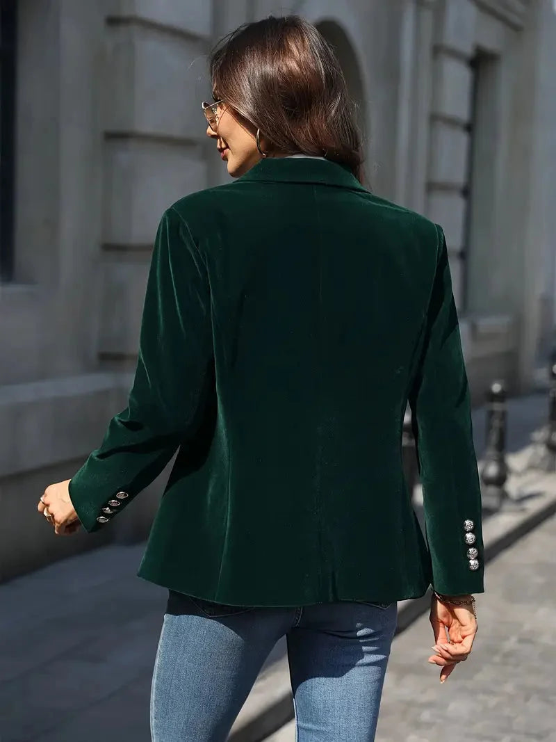 Sofia | Blazer in Velluto da Donna Elegante e Raffinato