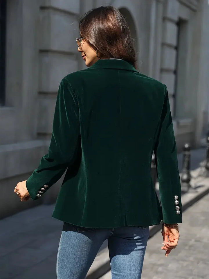Sofia | Blazer in Velluto da Donna Elegante e Raffinato