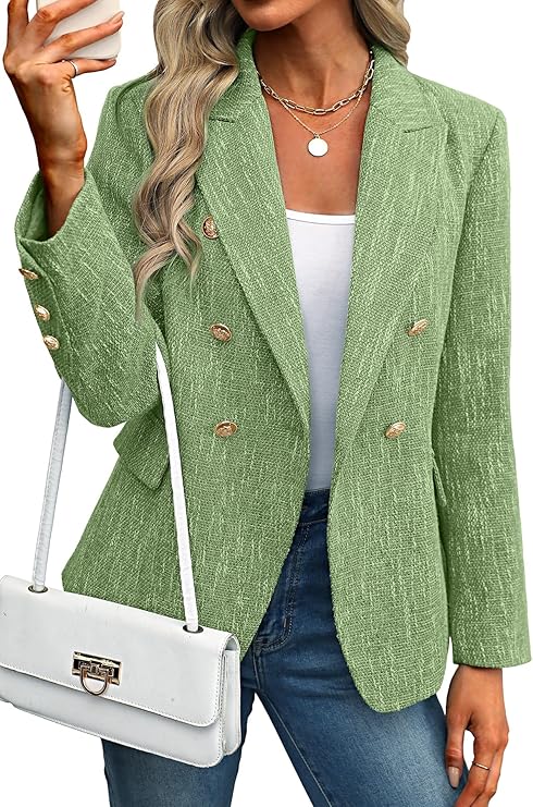 Julia | Blazer Doppiopetto Elegante e Senza Tempo