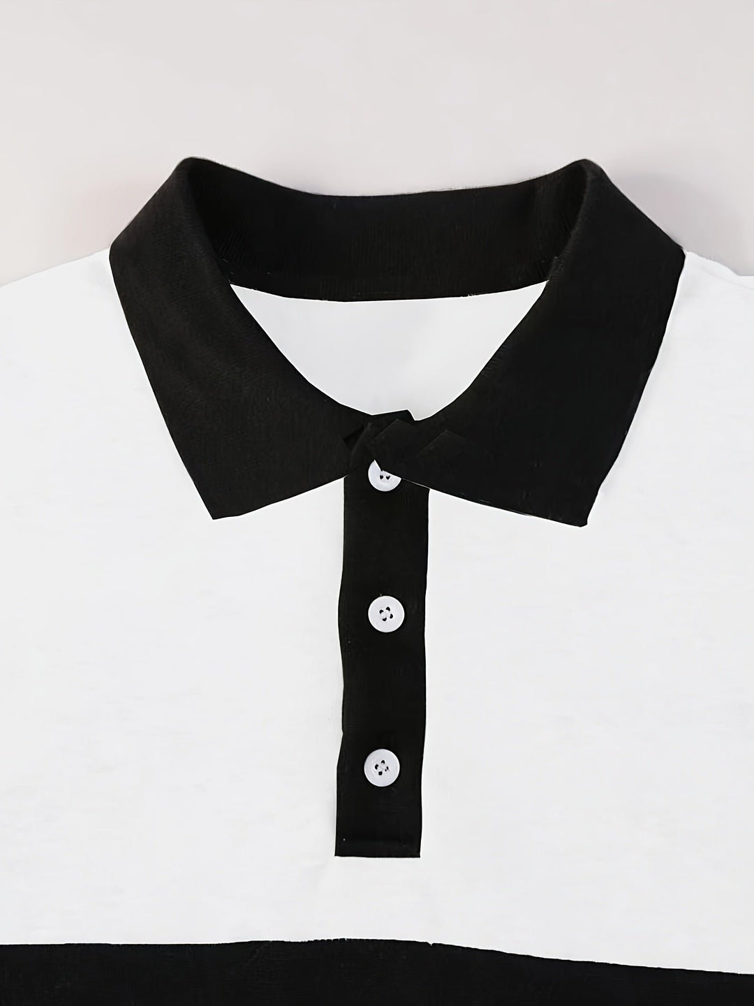 Grayson | Polo a Manica Lunga a Colori Alternati