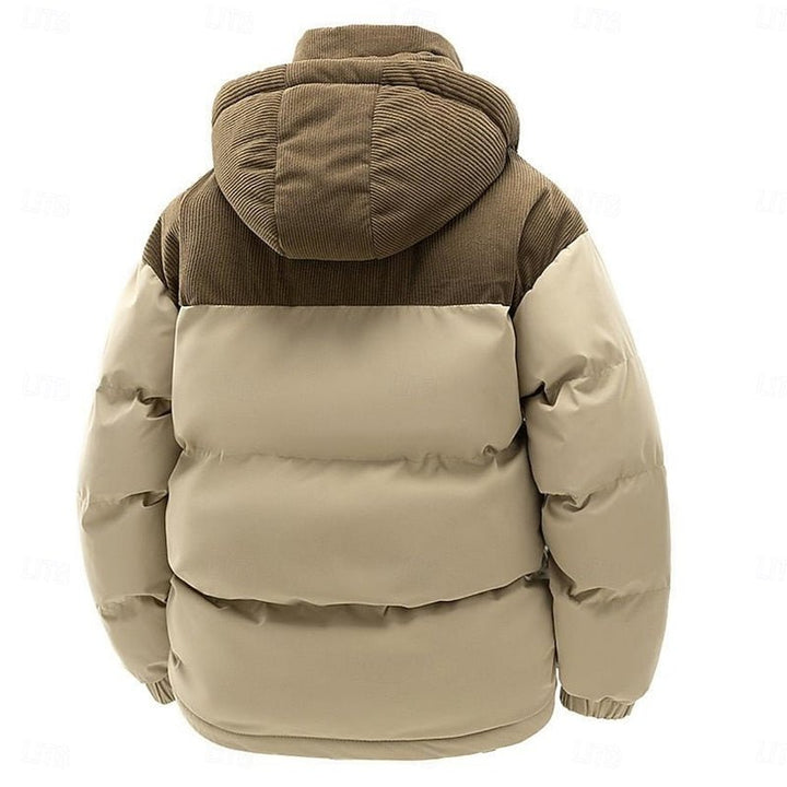 Garrison | Giacca Puffer con Cappuccio per Natale
