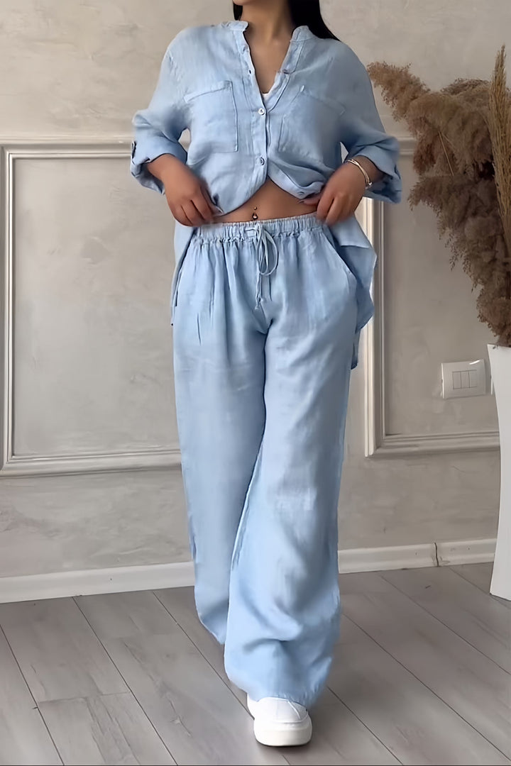 Sofia | Chic and Comfortable Linen Two-Piece Set