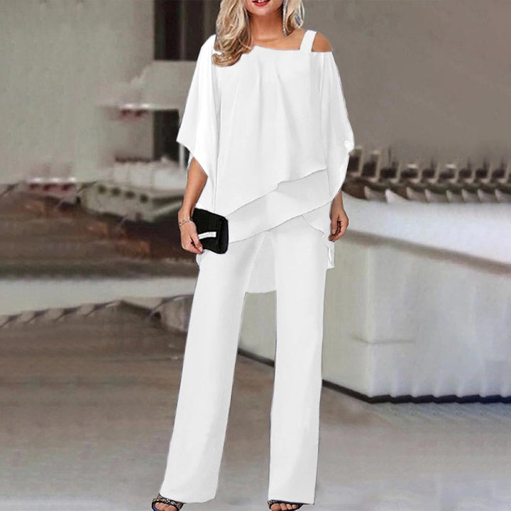Sofia | Elegant Two-Piece Cold-Shoulder Evening Set