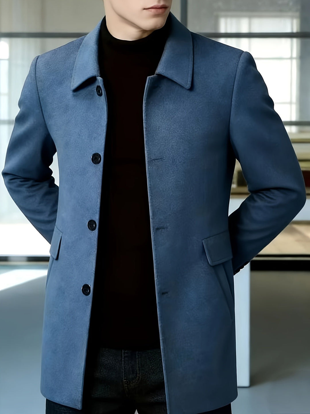 Gerard | Cappotto Single-Breasted Elegante