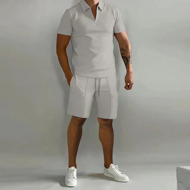 Jacob | Set di Polo e Pantaloni Corti Casual