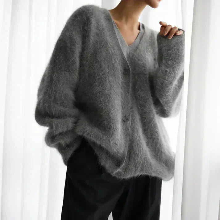 Emily | Cardigan Morbido con Scollo a V da Donna