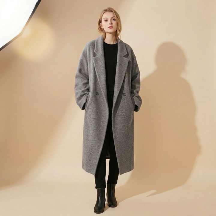Dalila | Cappotto lungo elegante, caldo e versatile