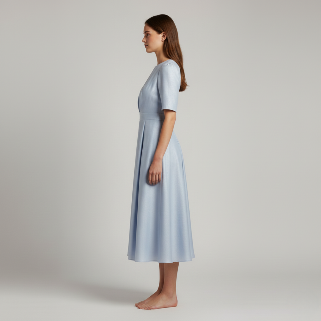 Parnella | Elegante abito midi estivo