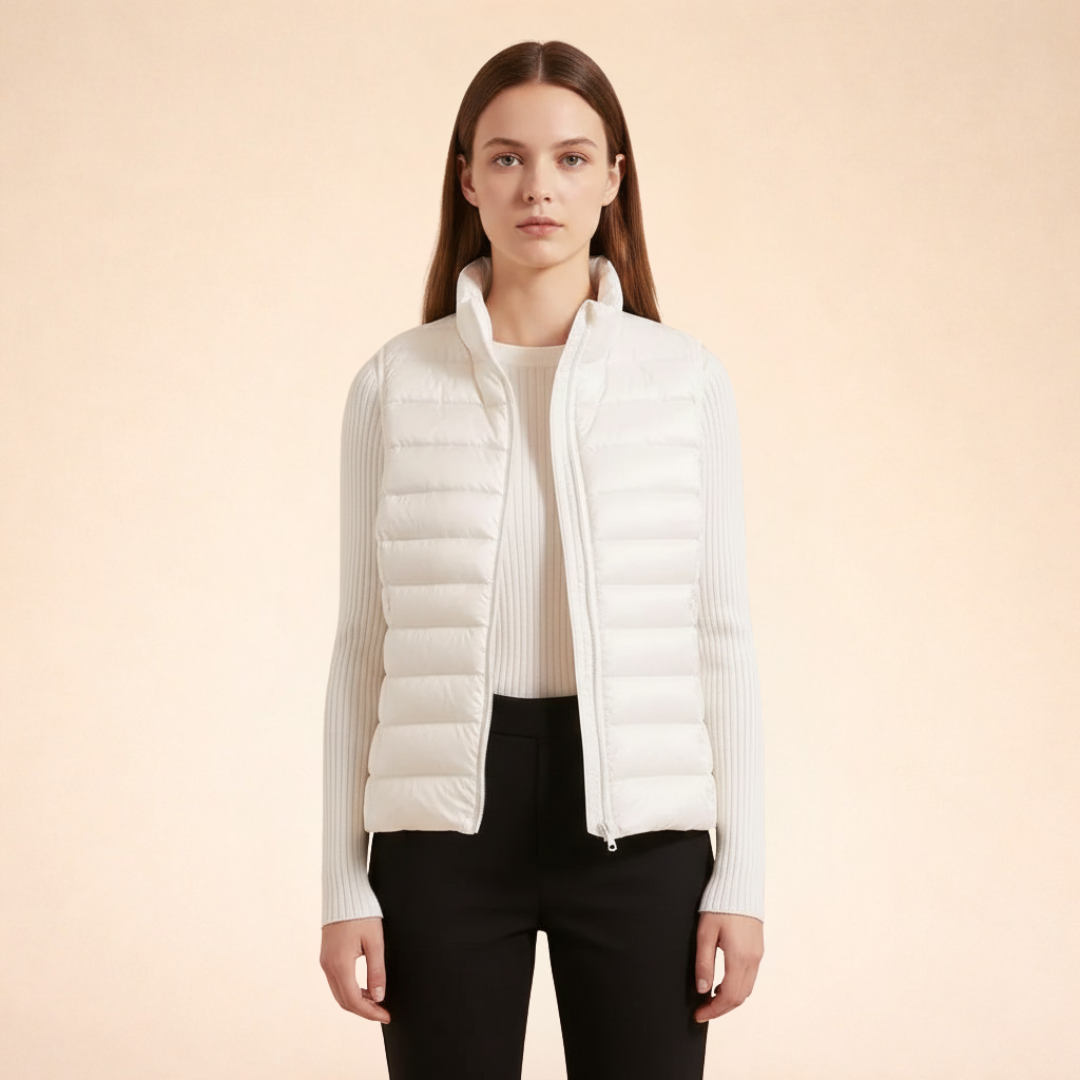 Benilde | Gilet in piuma ultraleggero e caldo