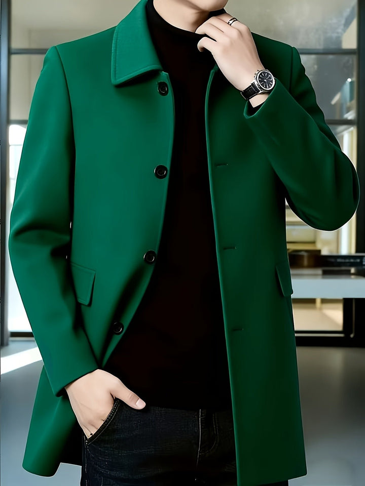 Gerard | Cappotto Single-Breasted Elegante