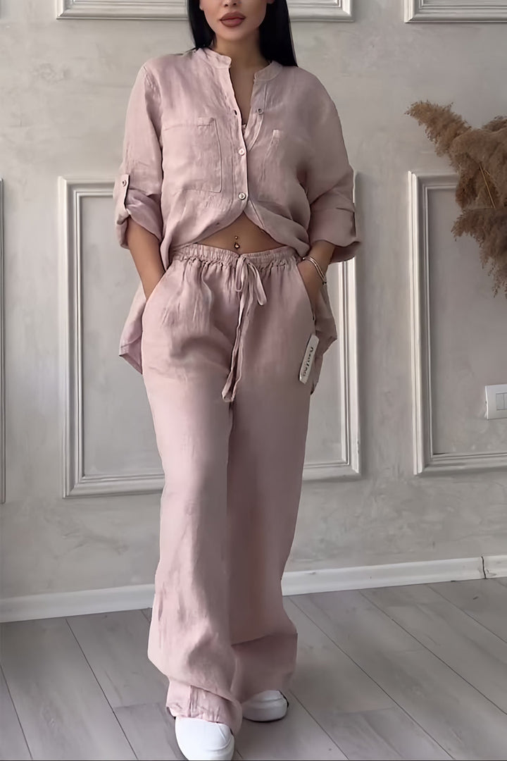 Sofia | Chic and Comfortable Linen Two-Piece Set