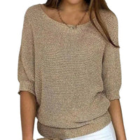 Audrey | Maglione in Maglia Morbida e Leggera dallo Stile Rilassato