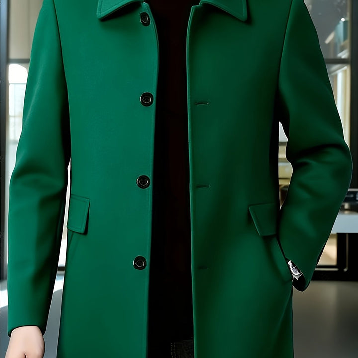Gerard | Cappotto Single-Breasted Elegante