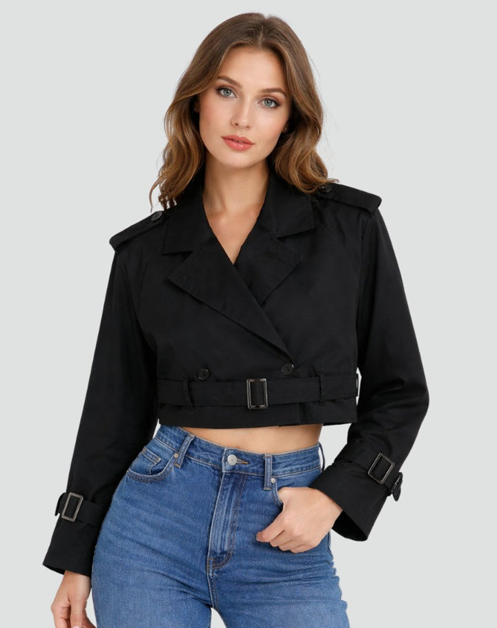 Alice | Short and elegant trench coat