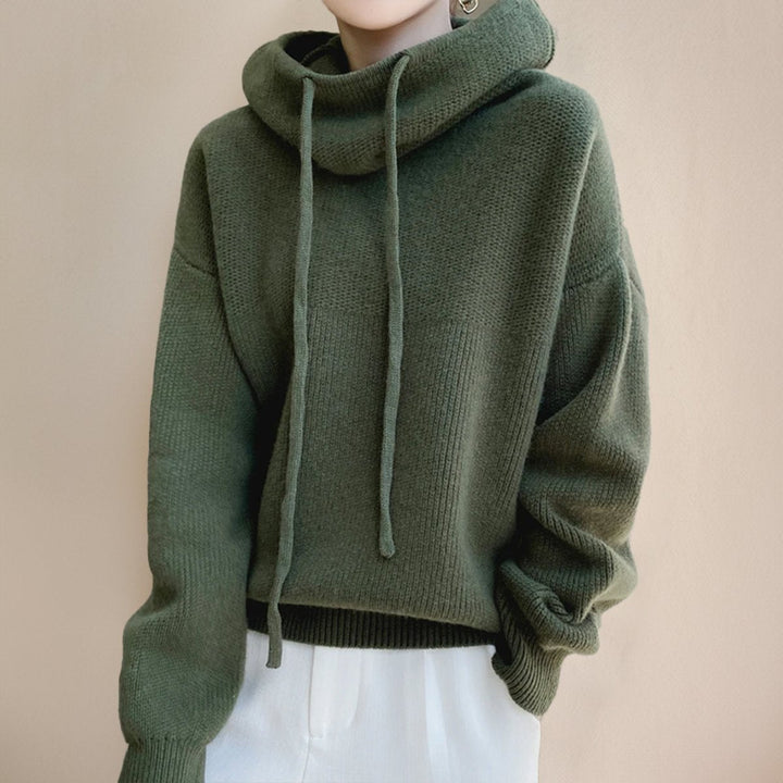 Elfriede | Turtleneck Sweater – Cozy Oversized Hoodie for Women