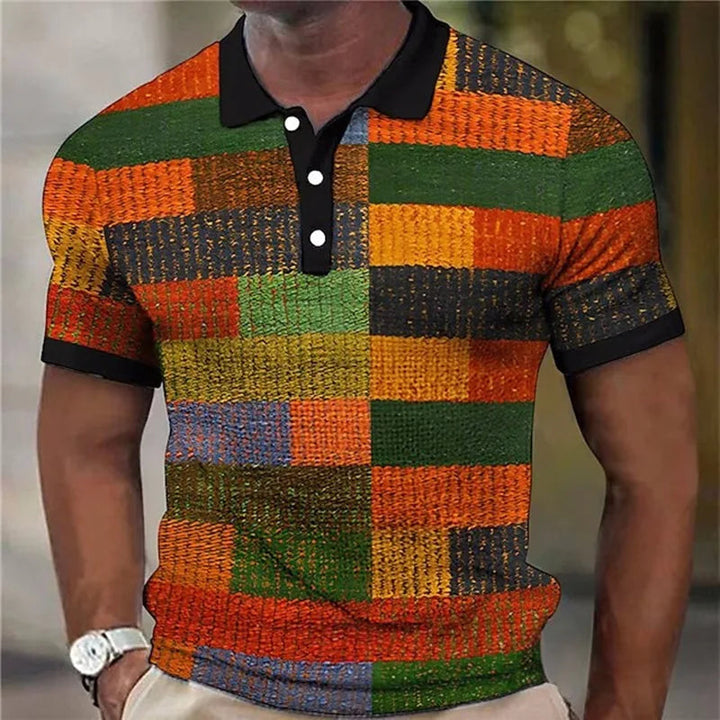 Kevin | Camicia a Righe Colorata per Uomini