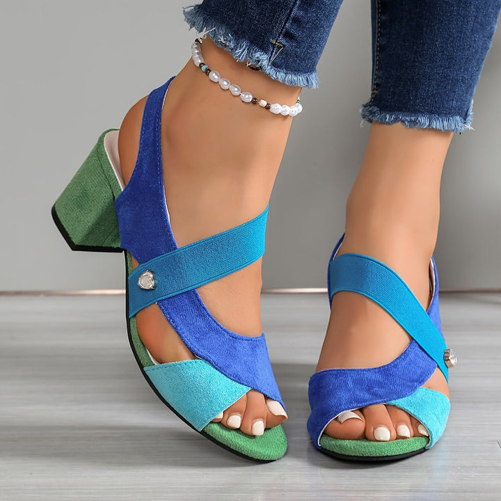 Kimberly | Orthopedic Comfort Block Heels – Eleganti e Stabili per Donne