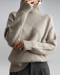 Lena | Maglione Dolcevita Elegante E Versatile