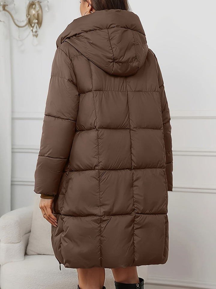 Camilla | Puffer Coat Lungo con Cappuccio