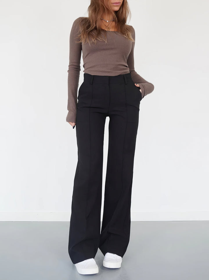 Sophia | Pantaloni casual a gamba larga eleganti e comodi