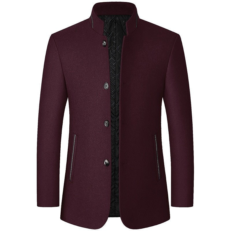 Gregory | Cappotto Stand-Collar Elegante