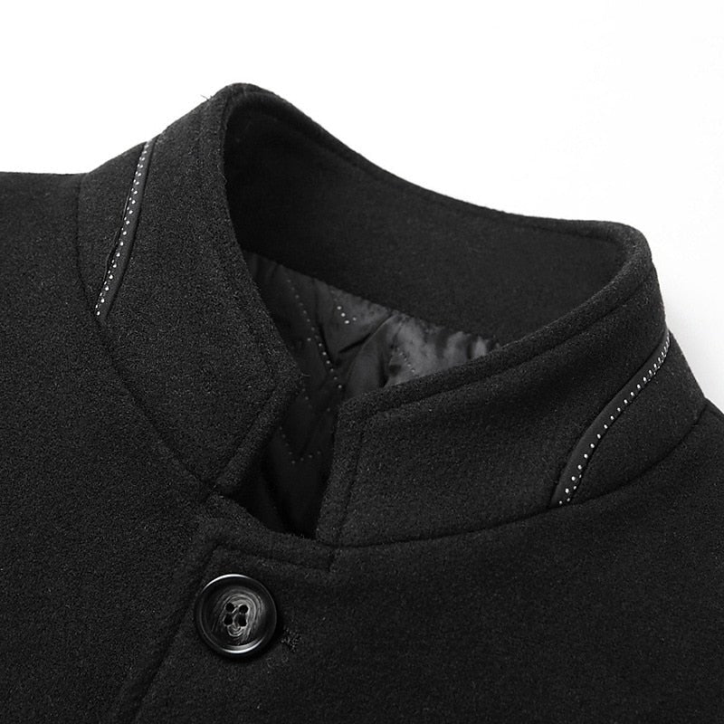 Gregory | Cappotto Stand-Collar Elegante