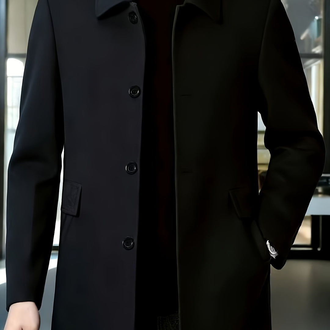 Gerard | Cappotto Single-Breasted Elegante