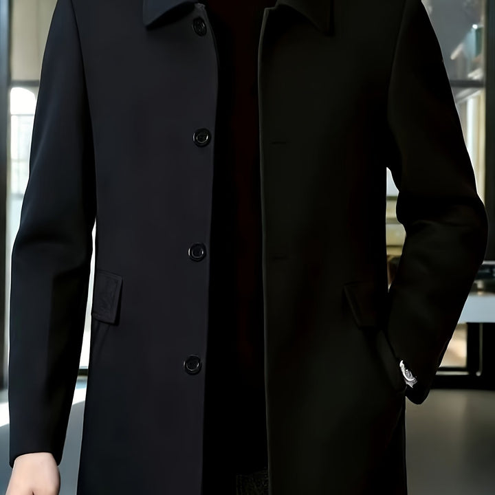 Gerard | Cappotto Single-Breasted Elegante
