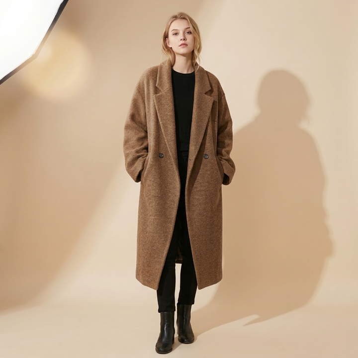 Dalila | Cappotto lungo elegante, caldo e versatile
