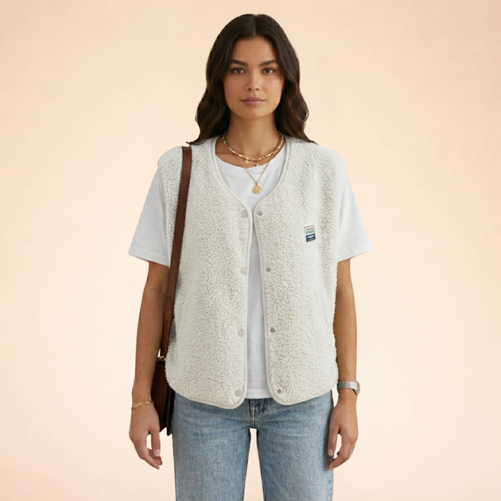 Tullia | Elegante e comodo gilet in pile