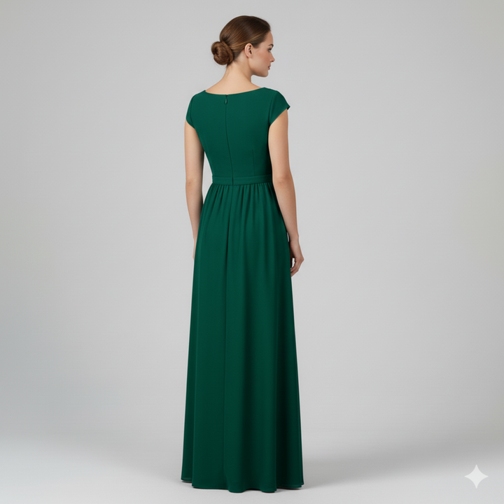 Manon | Elegante abito lungo fluido