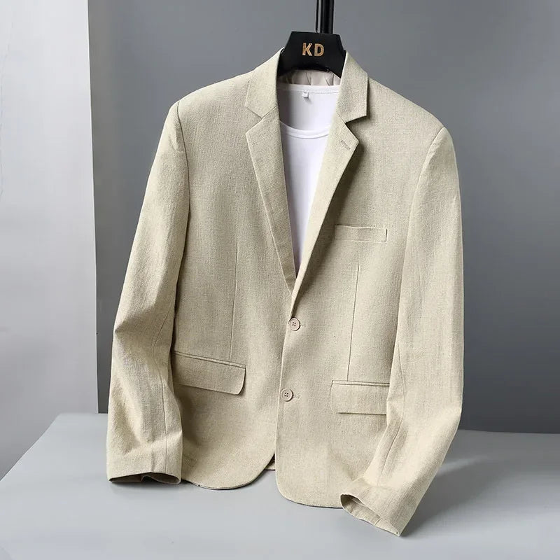 Julian | Blazer in lino da uomo elegante e versatile
