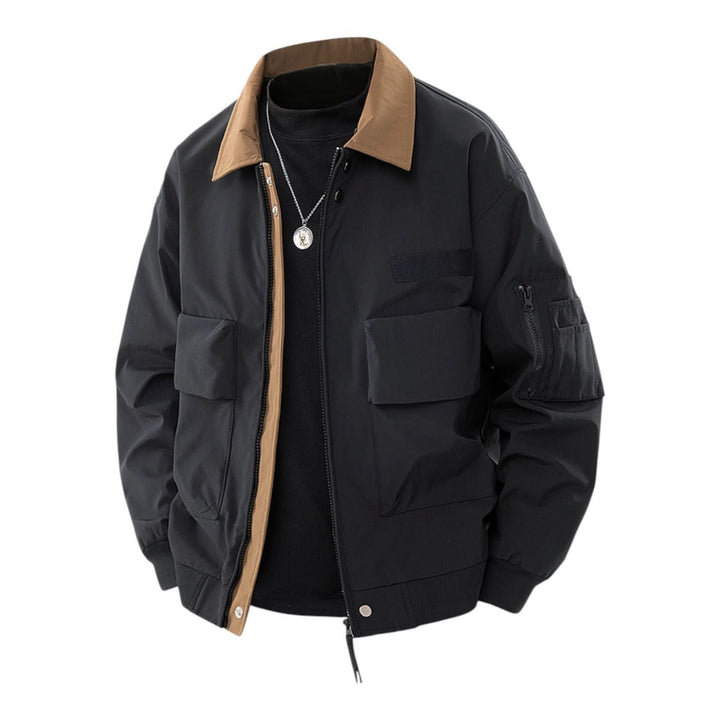 Tanner | Bomber Jacket – Modern Style con Collo a Contrasto